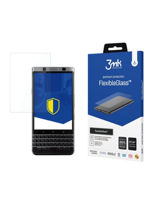 3mk FlexibleGlass™ hybrid glass for BlackBerry KeyOne