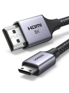 Ugreen HD163 15514 mini HDMI / HDMI 2.1 8K cable 1m - gray