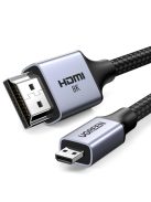 Ugreen HD164 15516 micro HDMI / HDMI 2.1 8K cable 1m - gray