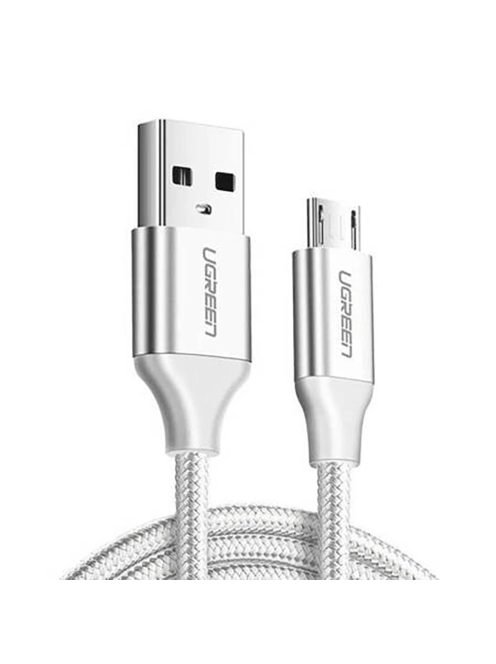 Ugreen US290 60152 USB-A / micro USB cable 2.4A 1.5m - white