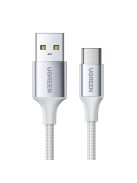 Ugreen US288 60130 USB-A / USB-C QC 3.0 3A 0.5m cable - white