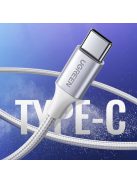 Ugreen US288 60130 USB-A / USB-C QC 3.0 3A 0.5m cable - white