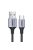 Ugreen US288 60127 USB-A / USB-C QC 3.0 3A 1.5m cable - gray