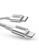 Ugreen US304 70523 USB-C / Lightning MFi cable 1m - silver