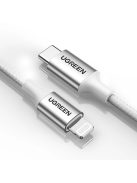 Ugreen US304 70523 USB-C / Lightning MFi cable 1m - silver