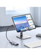 HUB Ugreen CM511 15597 5in1 USB-C - USB-C PD / HDMI / 3x USB-A 3.0 - gray