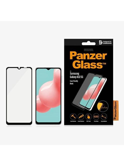 PanzerGlass E2E Regular tempered glass for Samsung Galaxy A33 5G - with black frame