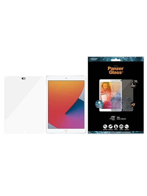 PanzerGlass E2E Super+ tempered glass with camera cover for iPad 10.2"