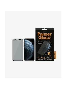   PanzerGlass E2E Super+ privacy tempered glass for iPhone X / XS / 11 Pro - with black frame