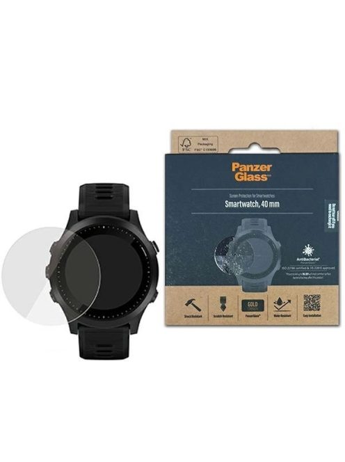 PanzerGlass SmartWatch screen protection for 40mm smartwatches