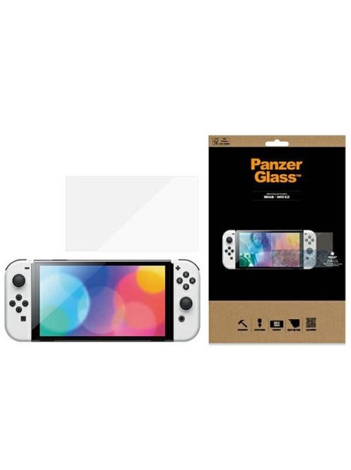 PanzerGlass Standard antibacterial glass for Nintendo Switch OLED