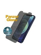 PanzerGlass Standard Super+ antibacterial privatizing tempered glass for iPhone 12 mini