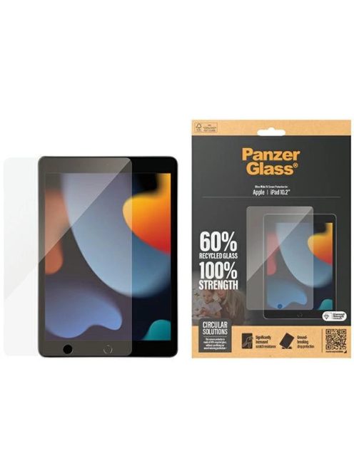 PanzerGlass Ultra-Wide Fit tempered glass for iPad 10.2"