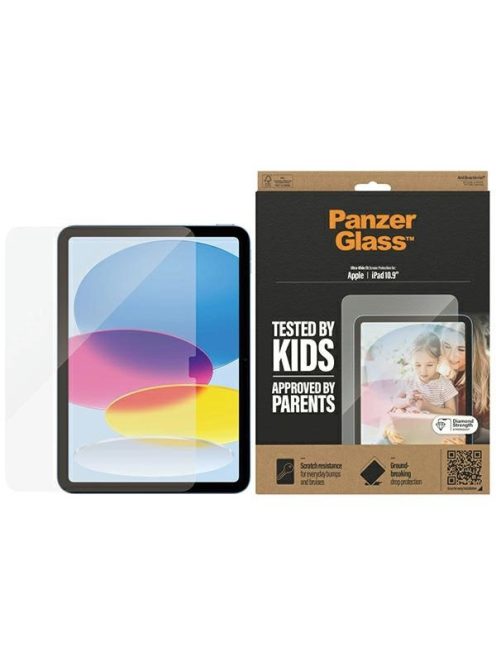 PanzerGlass Ultra-Wide Fit antibacterial tempered glass for iPad 10.9"