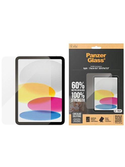 PanzerGlass Ultra-Wide Fit tempered glass for iPad Air 10.9" 2024