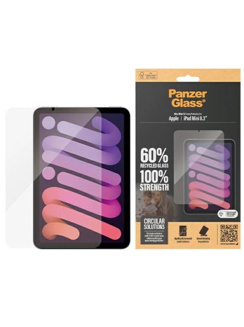 PanzerGlass Ultra-Wide Fit tempered glass for iPad mini 8.3" 2024