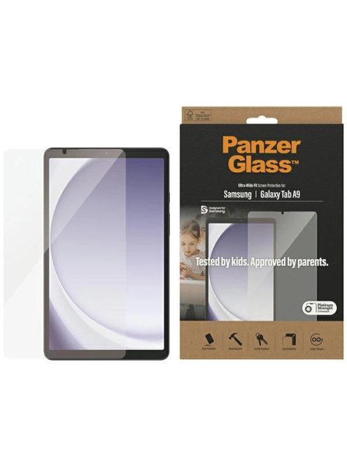 PanzerGlass Ultra-Wide Fit tempered glass for Samsung Galaxy Tab A9