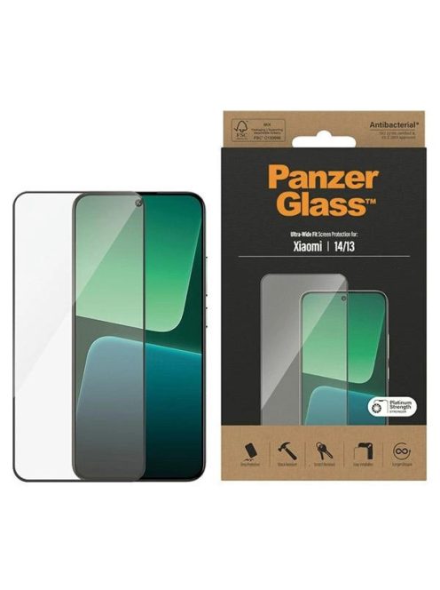 PanzerGlass Ultra-Wide Fit Tempered Glass for Xiaomi 14/13