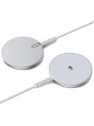 ESR Halolock Qi2 Mini Wireless Charger 15W with MagSafe - Silver