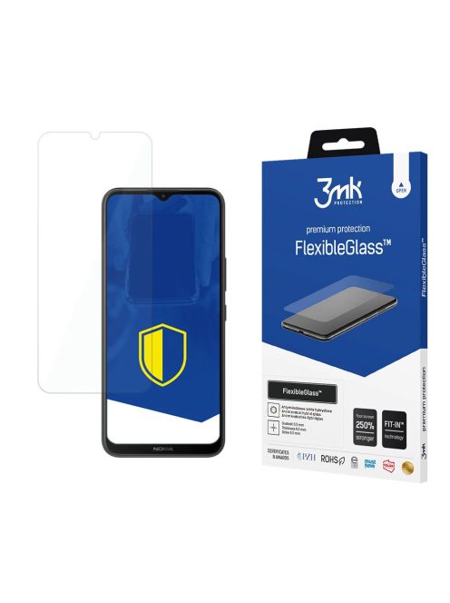 3mk FlexibleGlass™ hybrid glass for Nokia C21 Plus