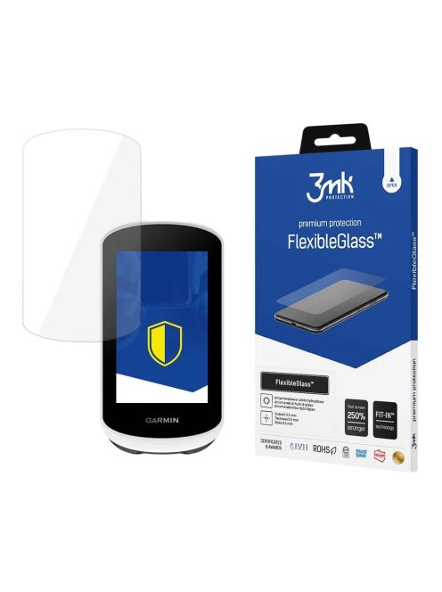 3mk FlexibleGlass™ hybrid glass on Garmin Edge Explore 2