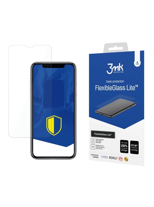 3mk FlexibleGlass Lite™ hybrid glass for iPhone X