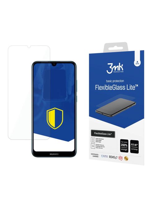 3mk FlexibleGlass Lite™ hybrid glass on Huawei Y6 2019