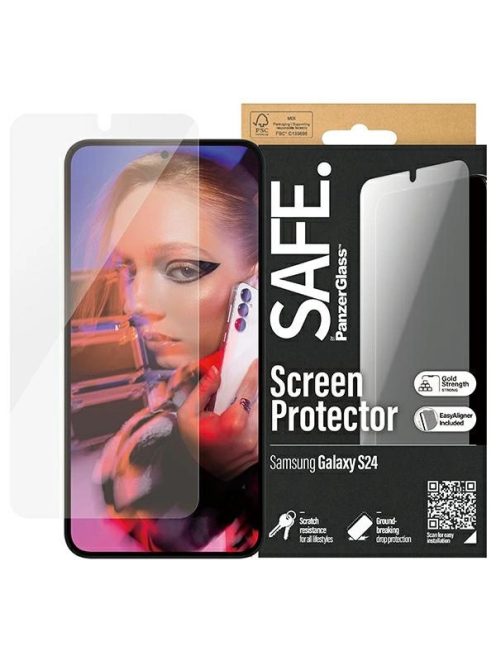 SAFE by PanzerGlass Ultra-Wide Fit tempered glass for Samsung Galaxy S24