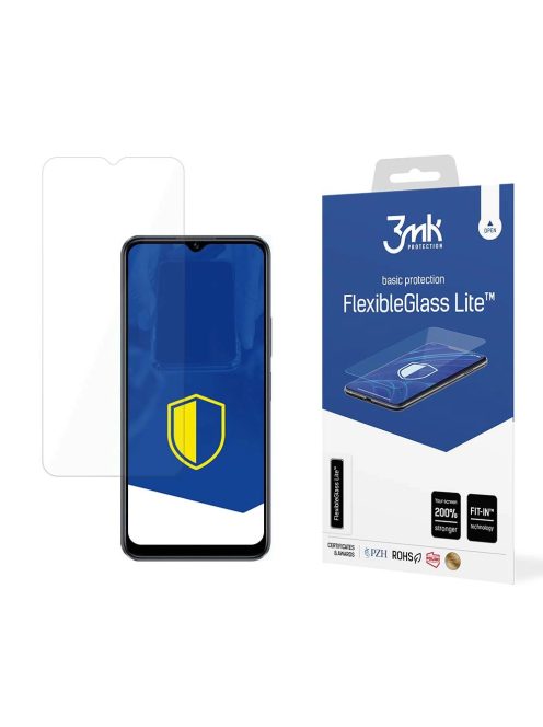 3mk FlexibleGlass Lite™ hybrid glass for Vivo Y16 / Y22s