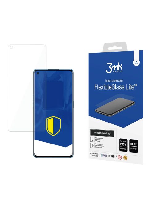 3mk FlexibleGlass Lite™ hybrid glass on Oppo Reno 6 5G