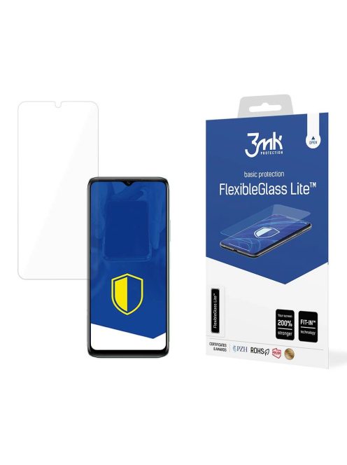 3mk FlexibleGlass Lite™ hybrid glass on Infinix Hot 20 5G