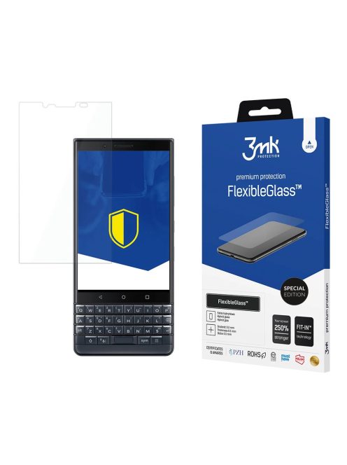 3mk FlexibleGlass™ Special Edition hybrid glass for Blackberry KEY2