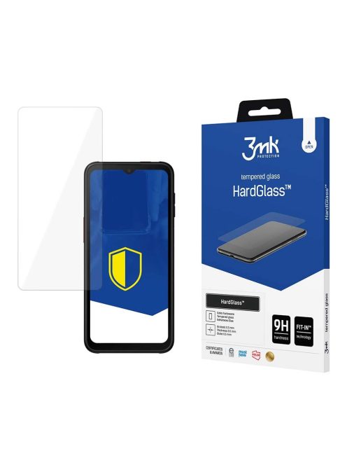 9H 3mk HardGlass™ glass on Samsung Galaxy XCover 6 Pro