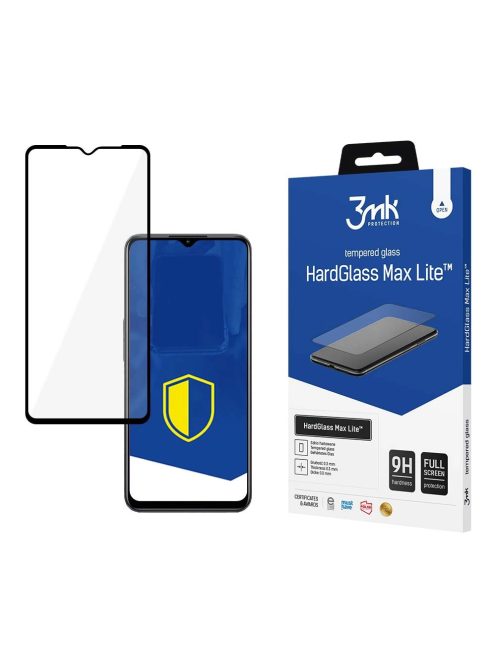 9H 3mk HardGlass Max Lite™ glass on Oppo A78 5G