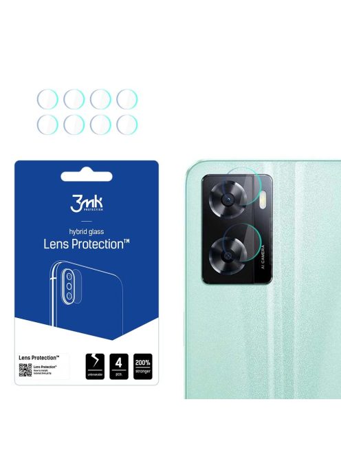 3mk Lens Protection™ hybrid camera glass for Oppo A57 / A57 5G / A57e / A57s