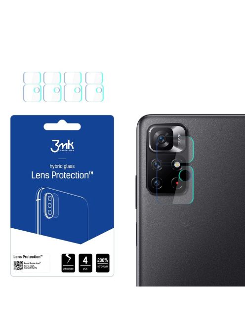 3mk Lens Protection™ hybrid camera glass for Xiaomi Redmi Note 11S 5G / 11T 5G