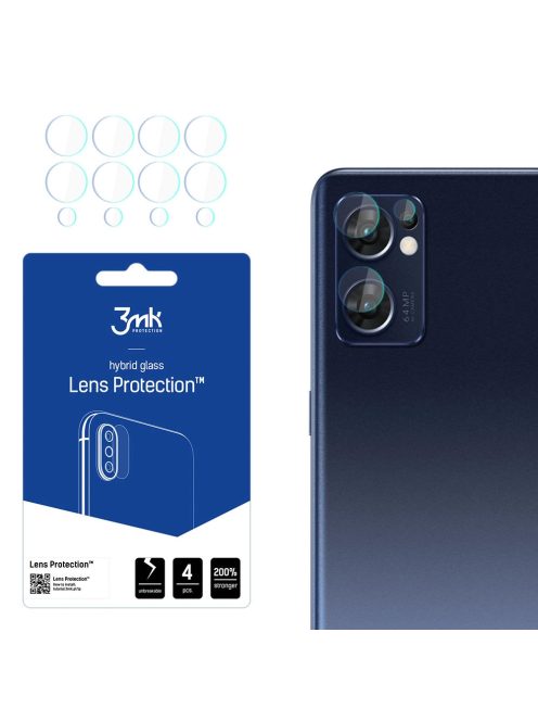 3mk Lens Protection™ hybrid camera glass for Oppo Find X5 Lite