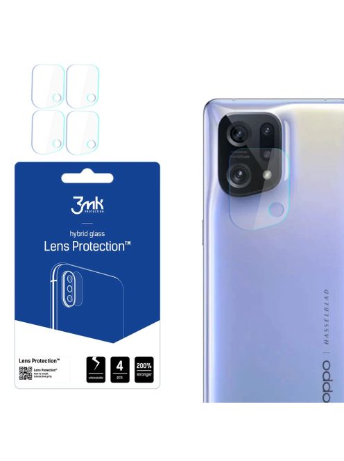 3mk Lens Protection™ hybrid camera glass for Oppo Find X5