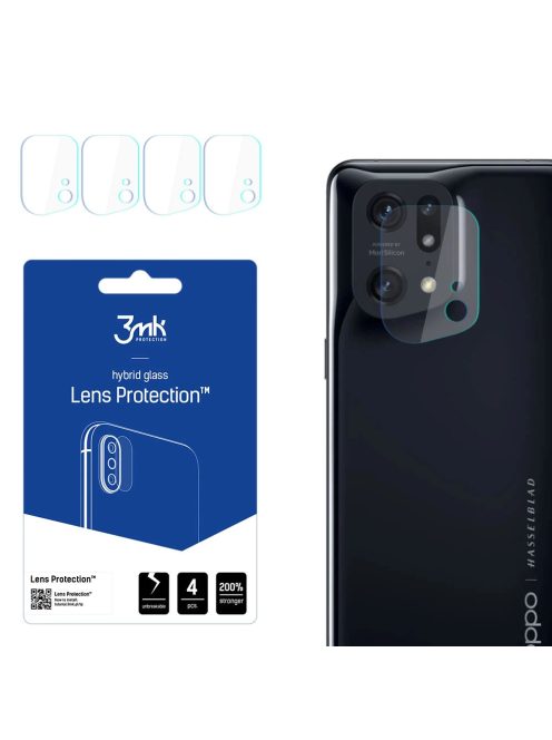 3mk Lens Protection™ hybrid camera glass for Oppo Find X5 Pro