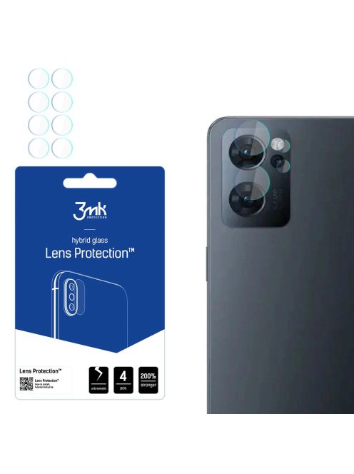 3mk Lens Protection™ hybrid camera glass for Oppo Reno 7 5G