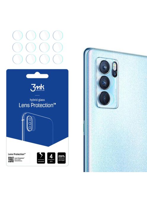 3mk Lens Protection™ hybrid camera glass for Oppo Reno 6 Pro 5G PEPM00