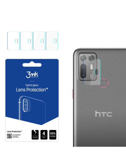 3mk Lens Protection™ hybrid camera glass for HTC Desire 20+