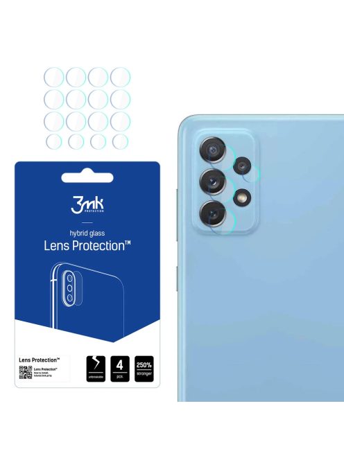 3mk Lens Protection™ hybrid camera glass for Samsung Galaxy A72