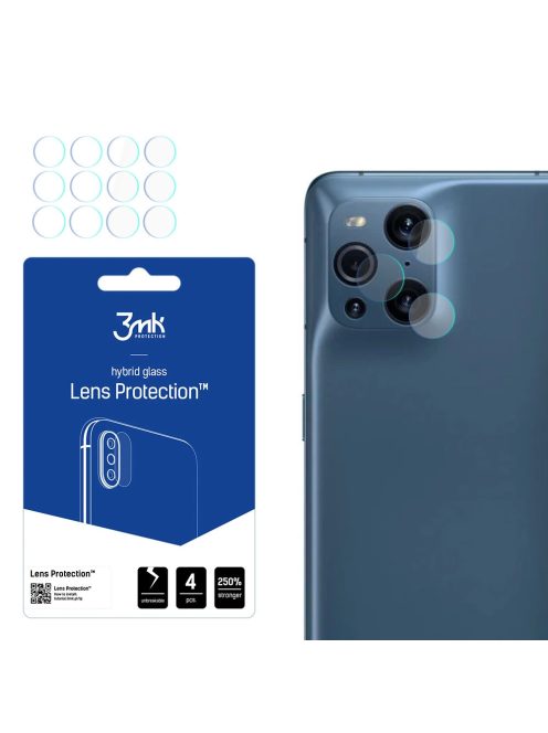 3mk Lens Protection™ hybrid camera glass for Oppo Find X3 Pro 5G