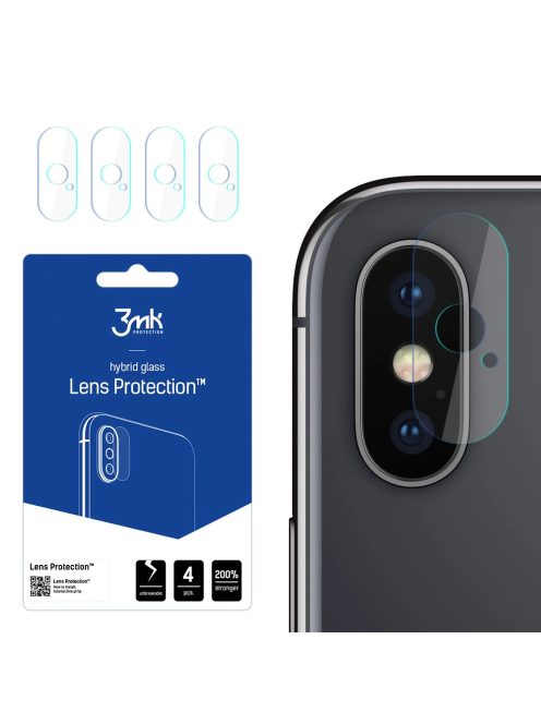 3mk Lens Protection™ hybrid camera glass for iPhone X