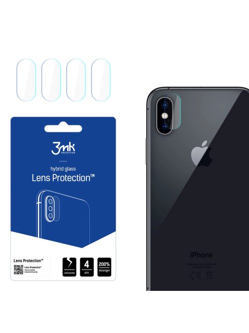 3mk Lens Protection™ hybrid camera glass for iPhone Xs