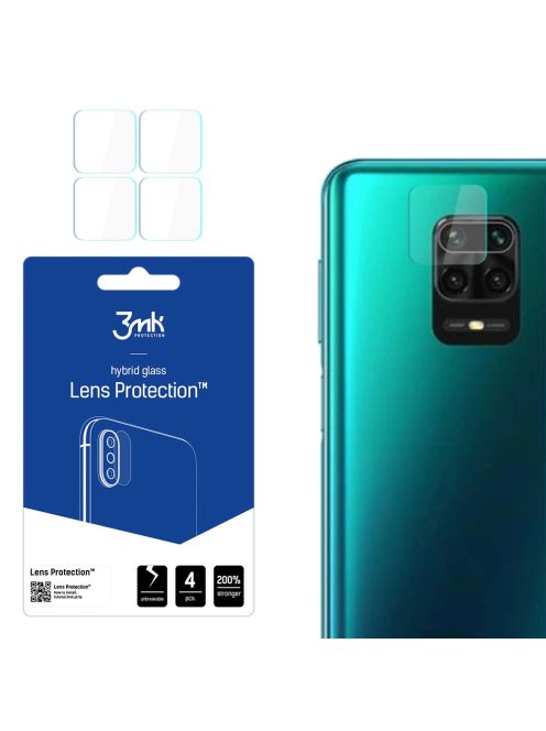 3mk Lens Protection™ hybrid camera glass for Xiaomi Redmi Note 9 Pro Max