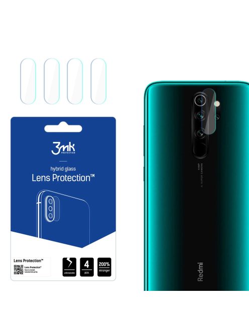 3mk Lens Protection™ hybrid camera glass for Xiaomi Redmi Note 8 Pro