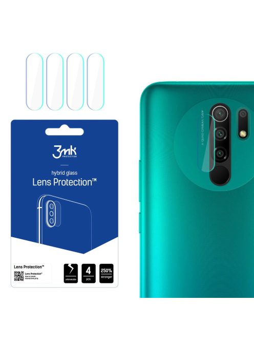 3mk Lens Protection™ hybrid camera glass for Xiaomi Redmi 9