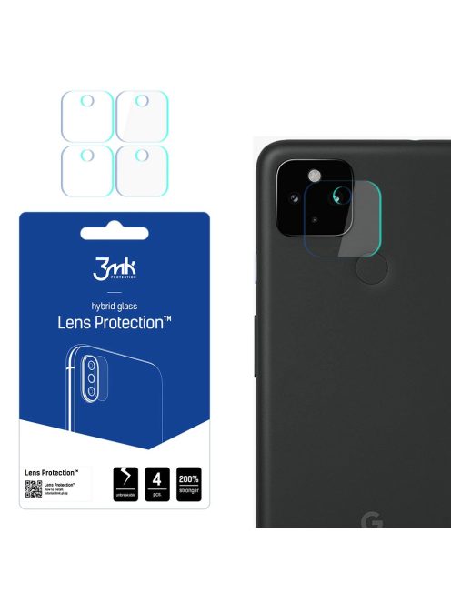 3mk Lens Protection™ hybrid camera glass for Google Pixel 4a